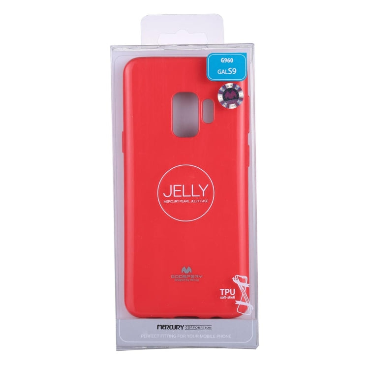 GOOSPERY PEARL JELLY Series for Galaxy S9 TPU Full Coverage Protective Back Cover Case