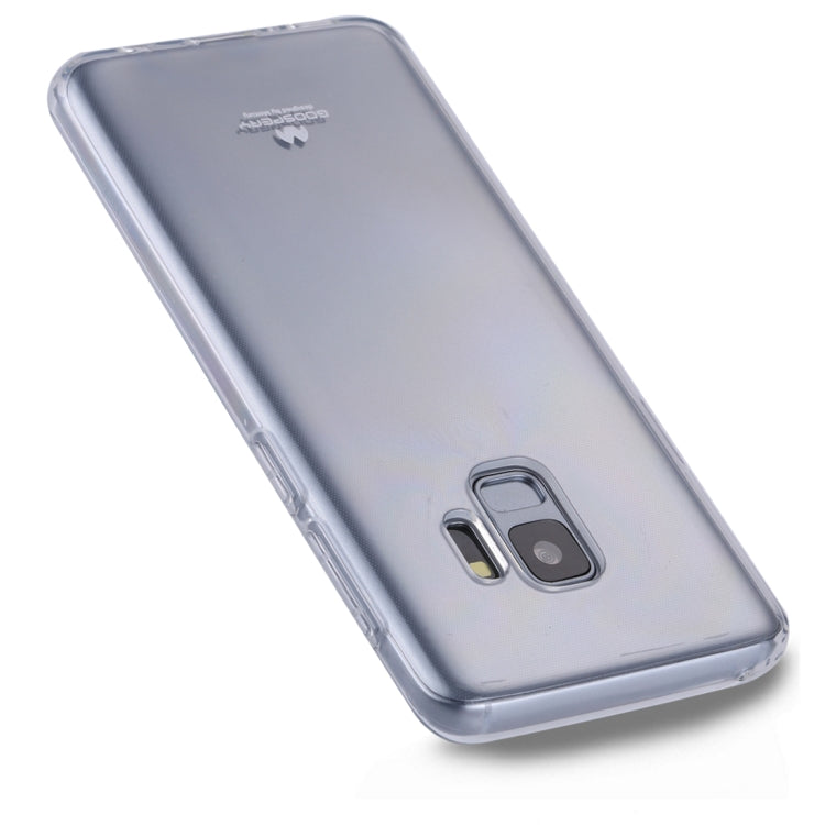 GOOSPERY PEARL JELLY Series for Galaxy S9 TPU Full Coverage Protective Back Cover Case