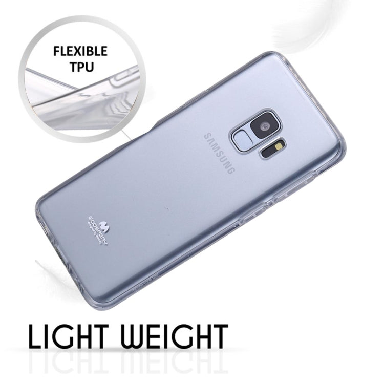 GOOSPERY PEARL JELLY Series for Galaxy S9 TPU Full Coverage Protective Back Cover Case