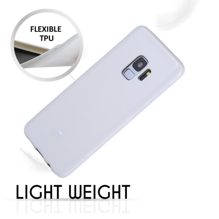 GOOSPERY PEARL JELLY Series for Galaxy S9 TPU Full Coverage Protective Back Cover Case