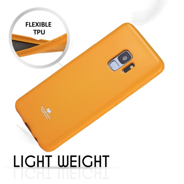 GOOSPERY PEARL JELLY Series for Galaxy S9 TPU Full Coverage Protective Back Cover Case