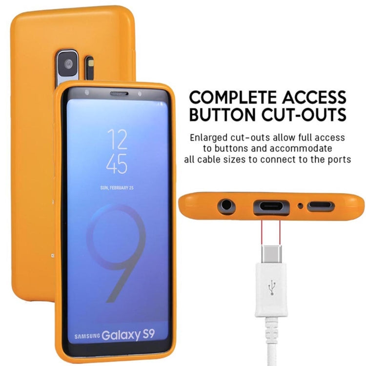 GOOSPERY PEARL JELLY Series for Galaxy S9 TPU Full Coverage Protective Back Cover Case