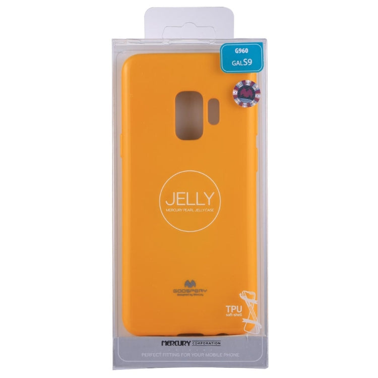GOOSPERY PEARL JELLY Series for Galaxy S9 TPU Full Coverage Protective Back Cover Case