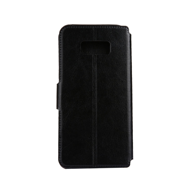 For Galaxy S8 + / G9550 Retro Crazy Horse Texture Horizontal Flip Leather Case with Holder & Card Slots