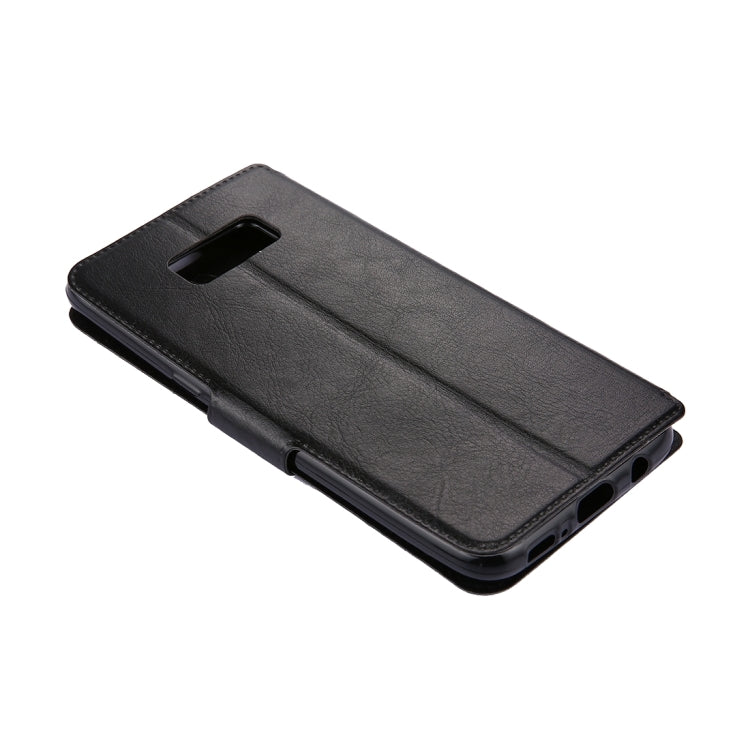 For Galaxy S8 + / G9550 Retro Crazy Horse Texture Horizontal Flip Leather Case with Holder & Card Slots