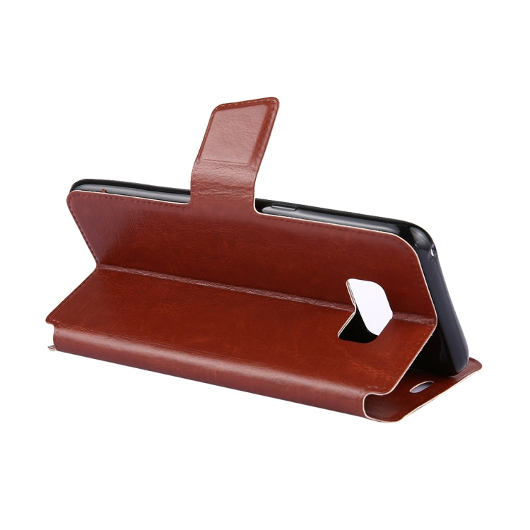 For Galaxy S8 + / G9550 Retro Crazy Horse Texture Horizontal Flip Leather Case with Holder & Card Slots
