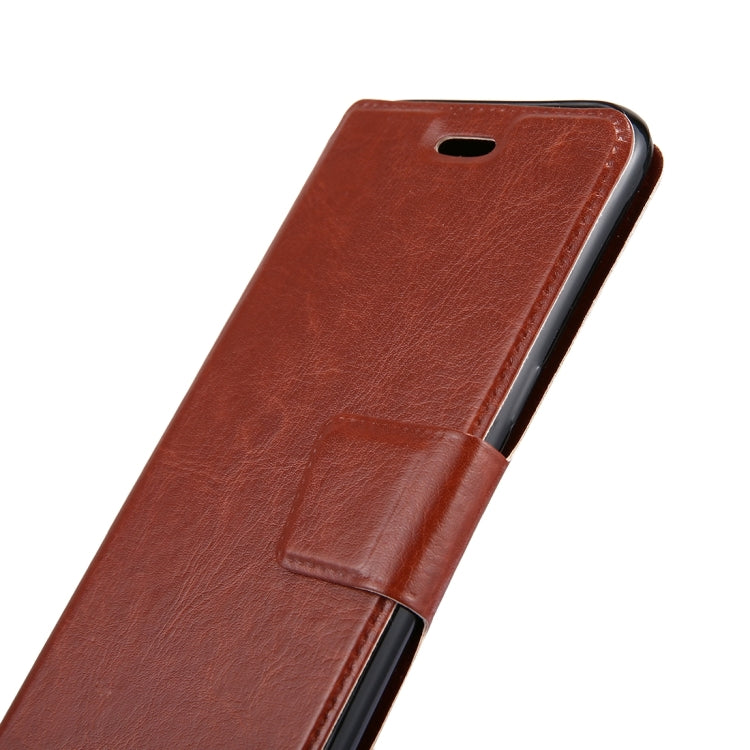 For Galaxy S8 + / G9550 Retro Crazy Horse Texture Horizontal Flip Leather Case with Holder & Card Slots
