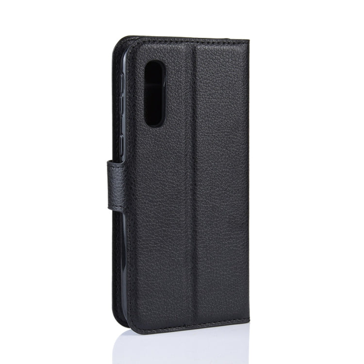 Litchi Texture Horizontal Flip Leather Case for Galaxy A2 Core, with Wallet & Holder & Card Slots