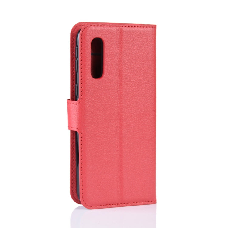 Litchi Texture Horizontal Flip Leather Case for Galaxy A2 Core, with Wallet & Holder & Card Slots