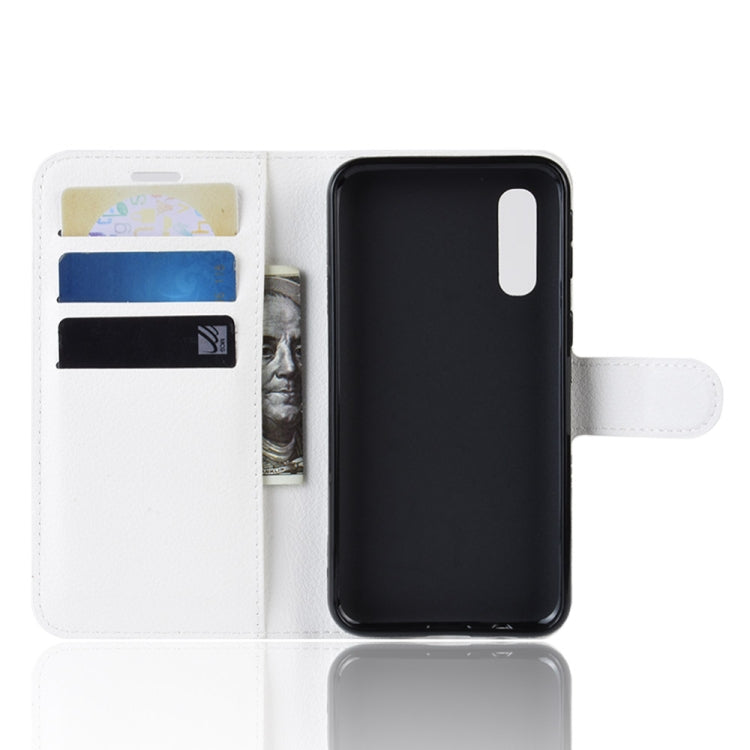 Litchi Texture Horizontal Flip Leather Case for Galaxy A2 Core, with Wallet & Holder & Card Slots