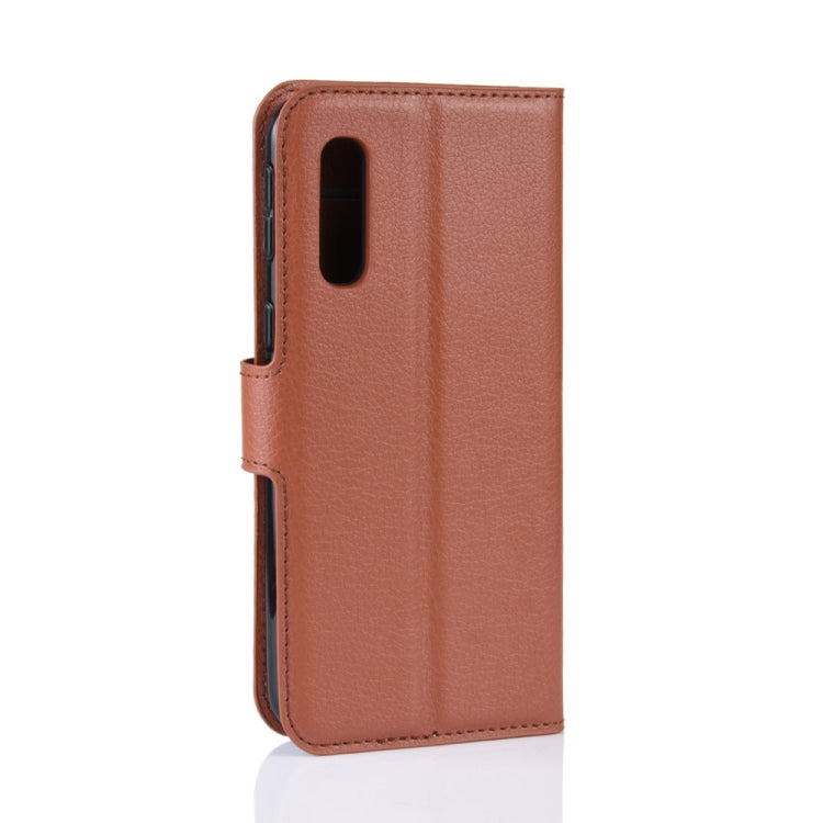 Litchi Texture Horizontal Flip Leather Case for Galaxy A2 Core, with Wallet & Holder & Card Slots