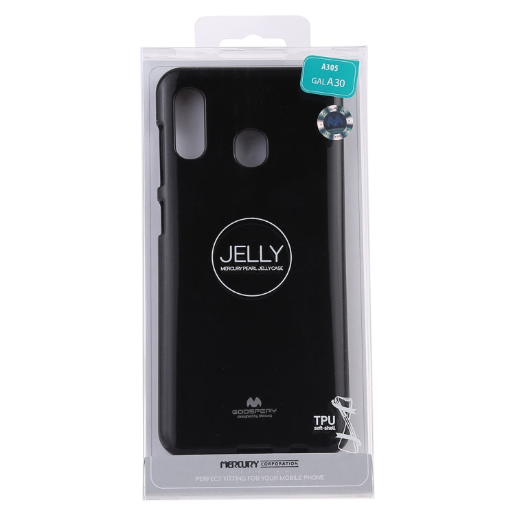 GOOSPERY PEARL JELLY TPU Anti-fall and Scratch Case for Galaxy A30