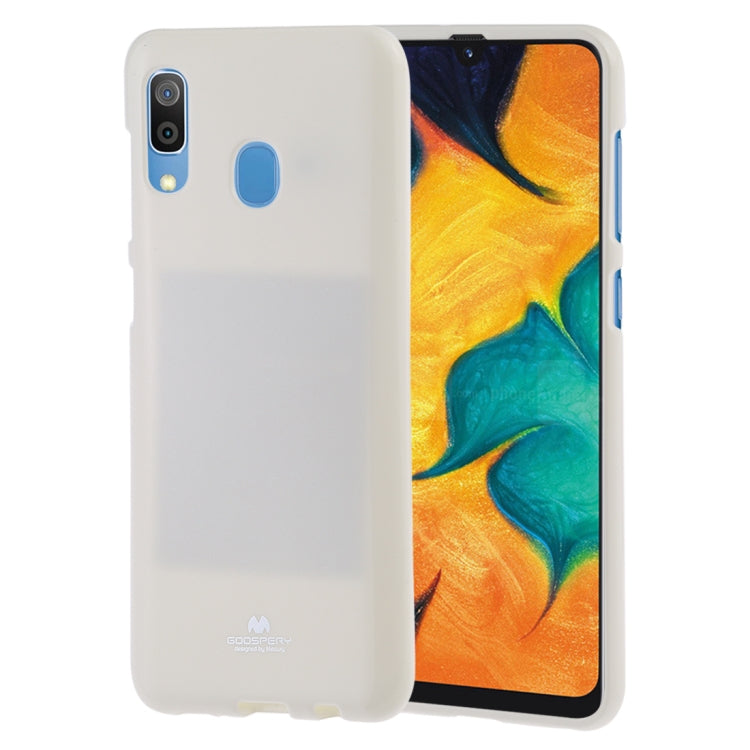 GOOSPERY PEARL JELLY TPU Anti-fall and Scratch Case for Galaxy A30