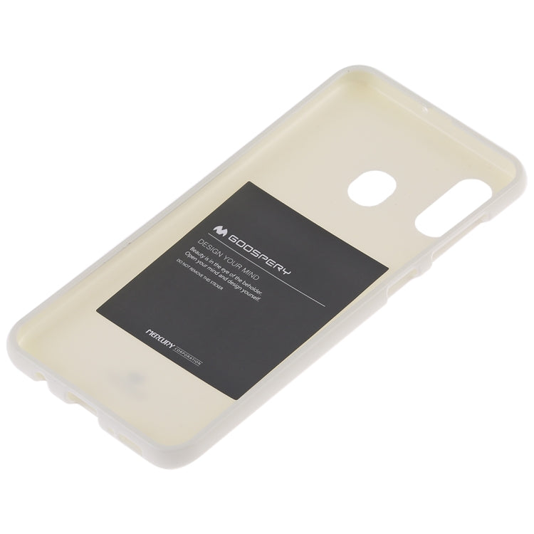 GOOSPERY PEARL JELLY TPU Anti-fall and Scratch Case for Galaxy A30