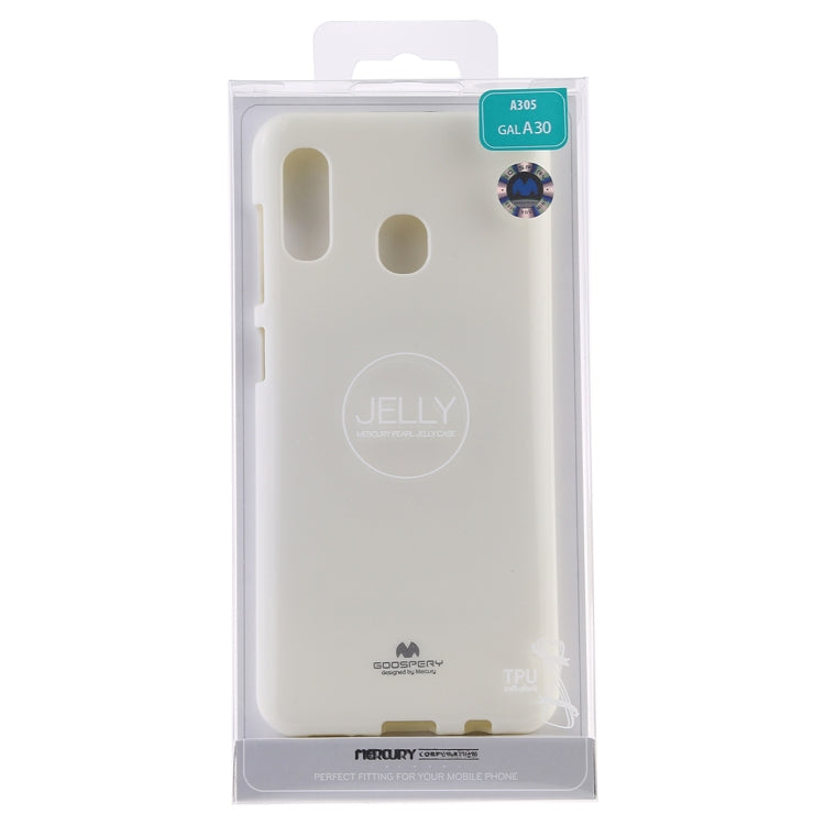 GOOSPERY PEARL JELLY TPU Anti-fall and Scratch Case for Galaxy A30