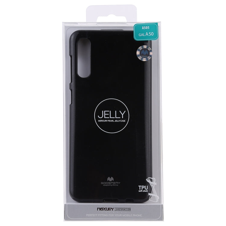 GOOSPERY PEARL JELLY TPU Anti-fall and Scratch Case for Galaxy A50