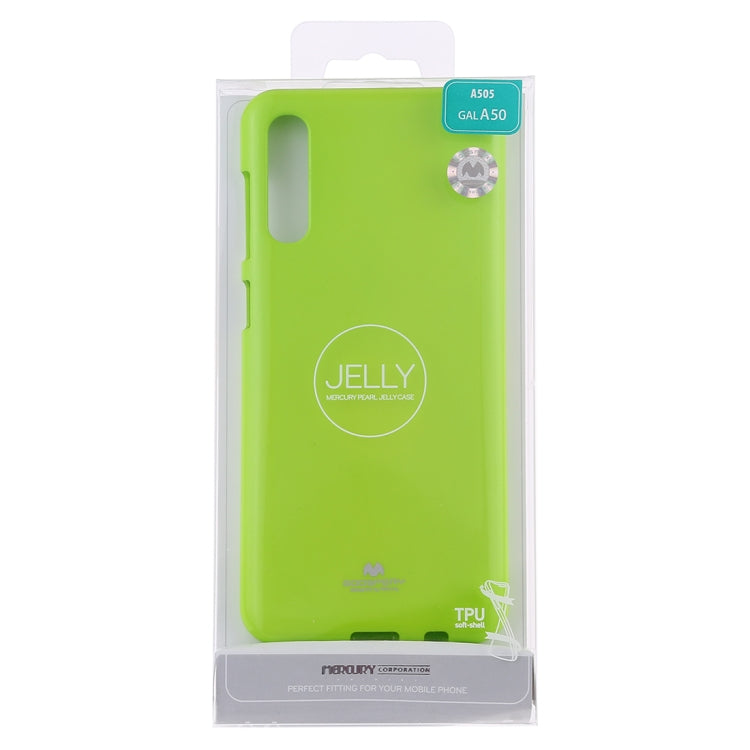 GOOSPERY PEARL JELLY TPU Anti-fall and Scratch Case for Galaxy A50