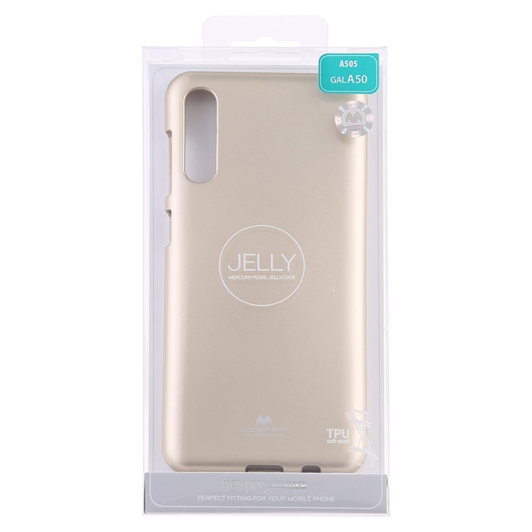 GOOSPERY PEARL JELLY TPU Anti-fall and Scratch Case for Galaxy A50