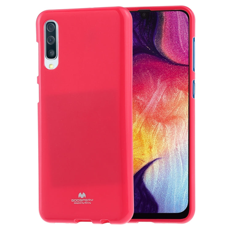 GOOSPERY PEARL JELLY TPU Anti-fall and Scratch Case for Galaxy A50