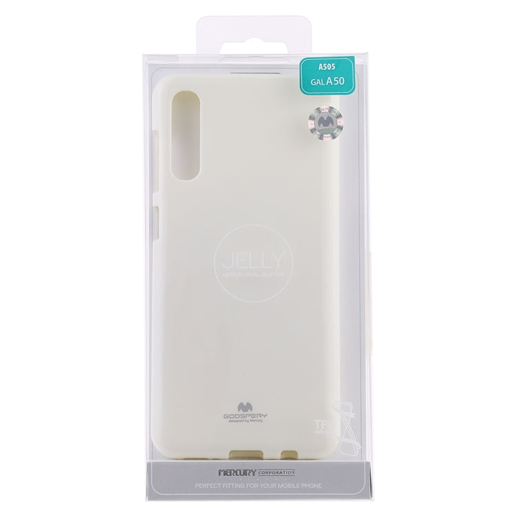 GOOSPERY PEARL JELLY TPU Anti-fall and Scratch Case for Galaxy A50