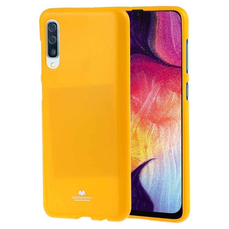 GOOSPERY PEARL JELLY TPU Anti-fall and Scratch Case for Galaxy A50