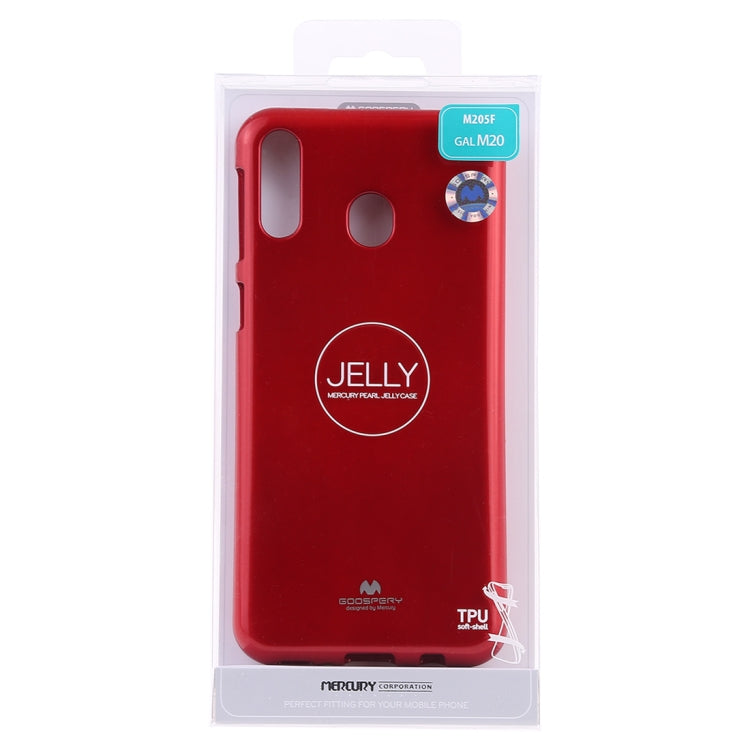 GOOSPERY PEARL JELLY TPU Anti-fall and Scratch Case for Galaxy M20