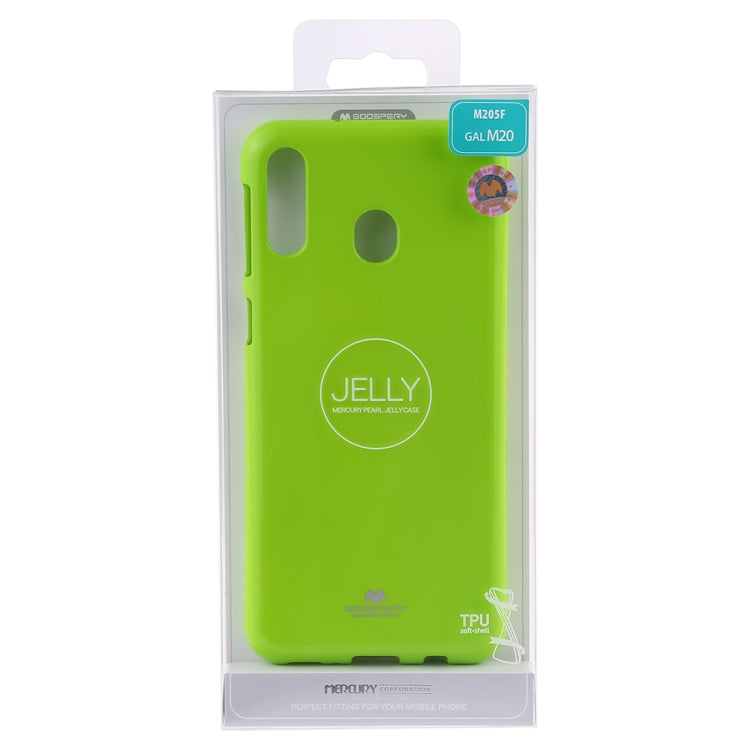GOOSPERY PEARL JELLY TPU Anti-fall and Scratch Case for Galaxy M20