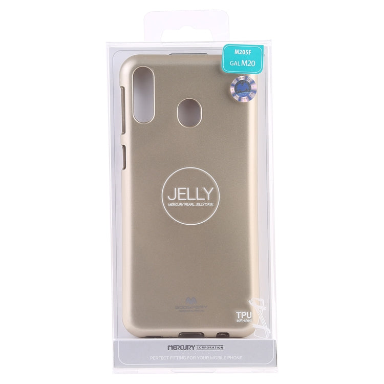 GOOSPERY PEARL JELLY TPU Anti-fall and Scratch Case for Galaxy M20