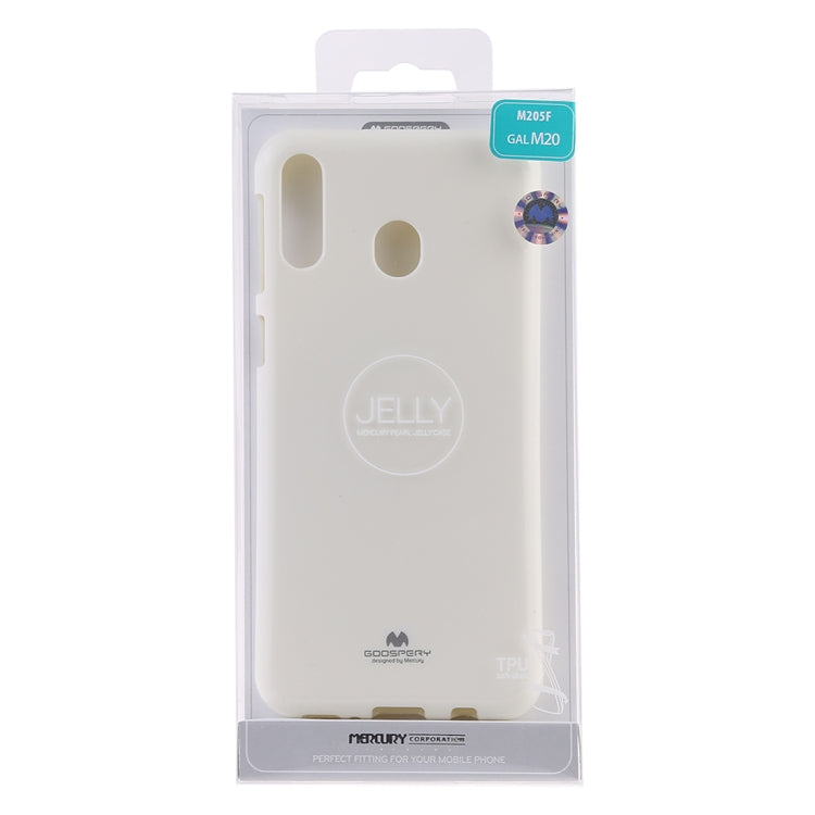 GOOSPERY PEARL JELLY TPU Anti-fall and Scratch Case for Galaxy M20