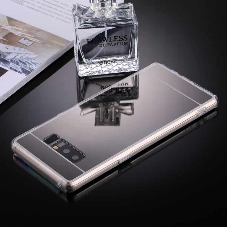 For Galaxy Note 8 Acrylic + TPU Electroplating Mirror Protective Back Cover Case