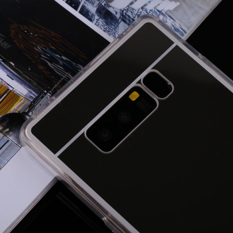 For Galaxy Note 8 Acrylic + TPU Electroplating Mirror Protective Back Cover Case