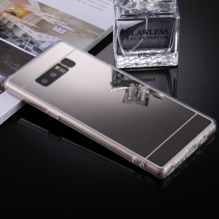 For Galaxy Note 8 Acrylic + TPU Electroplating Mirror Protective Back Cover Case
