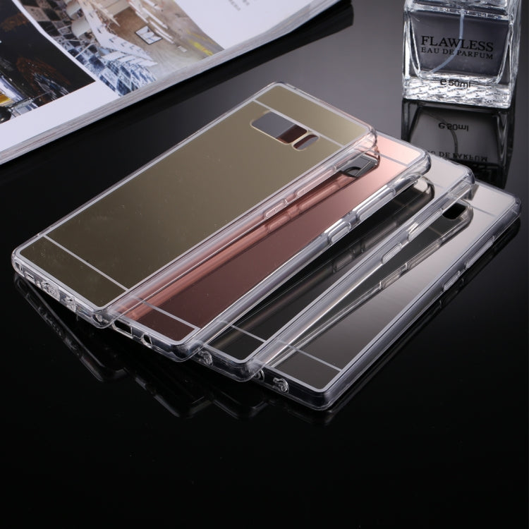 For Galaxy Note 8 Acrylic + TPU Electroplating Mirror Protective Back Cover Case