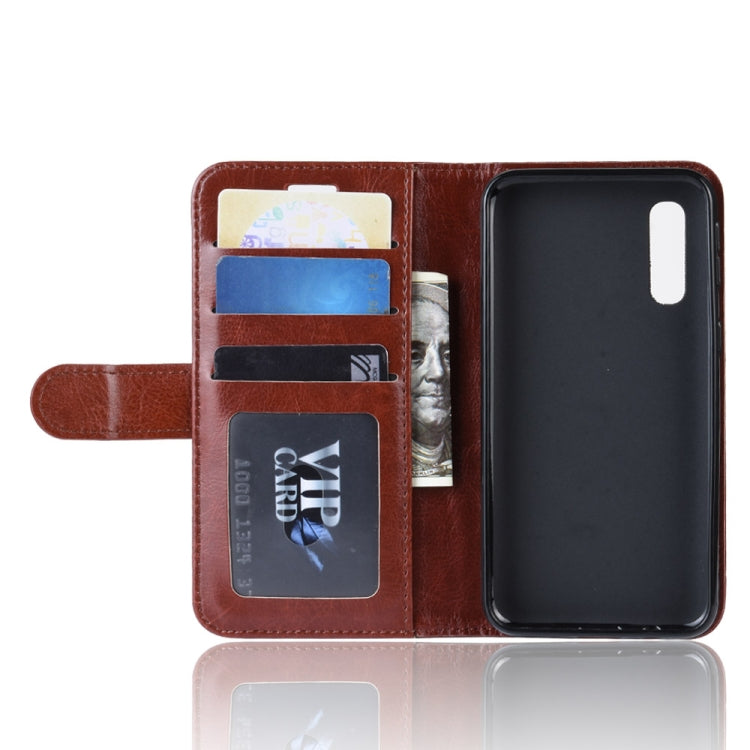 R64 Texture Single Fold Horizontal Flip Leather Case for Galaxy A2 Core, with Holder & Card Slots & Wallet