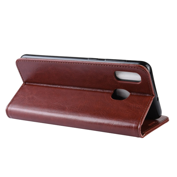 R64 Texture Single Fold Horizontal Flip Leather Case for Galaxy A20e, with Holder & Card Slots & Wallet