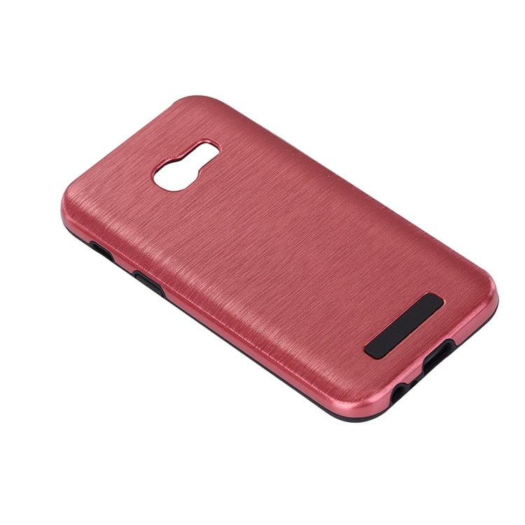 For Galaxy A3 (2017) Metal Brushed Texture Protective Back Case