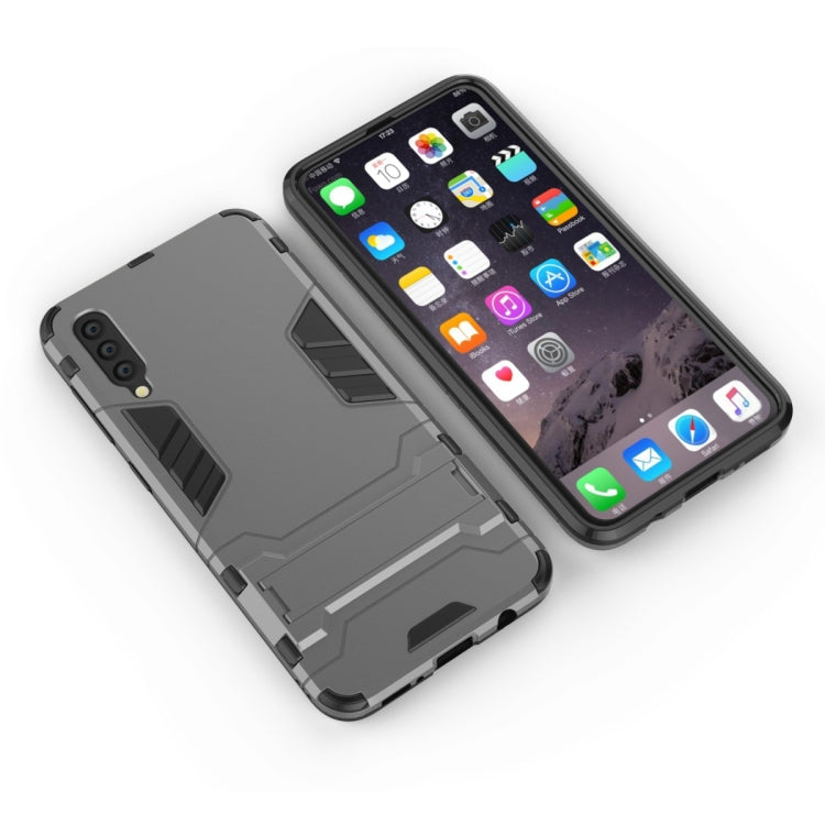 Shockproof PC + TPU Case for Galaxy A50, with Holder