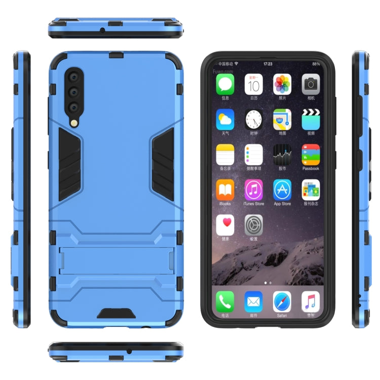 Shockproof PC + TPU Case for Galaxy A50, with Holder