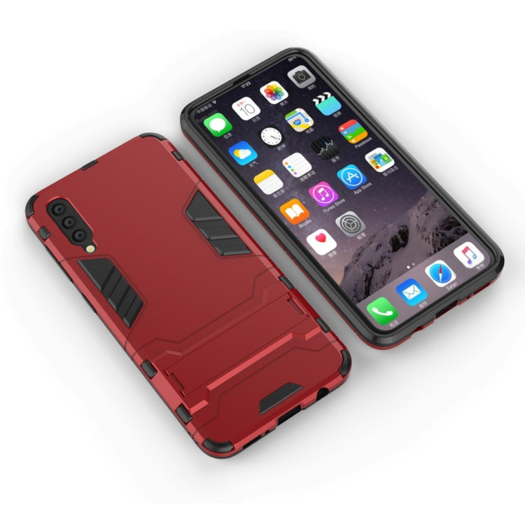 Shockproof PC + TPU Case for Galaxy A50, with Holder