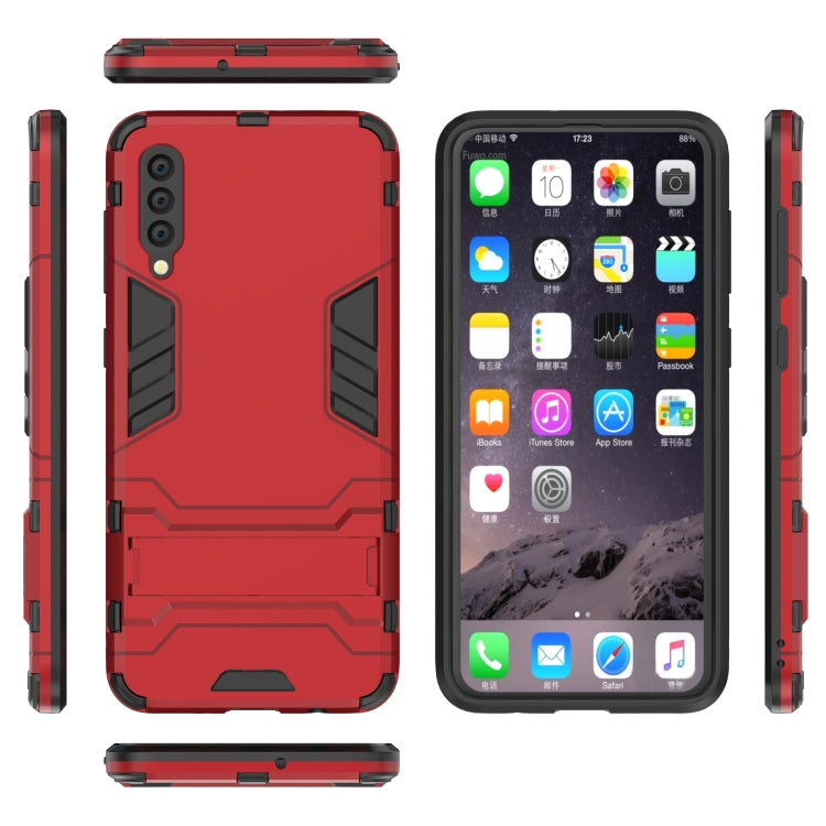 Shockproof PC + TPU Case for Galaxy A50, with Holder