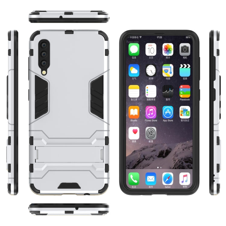 Shockproof PC + TPU Case for Galaxy A50, with Holder
