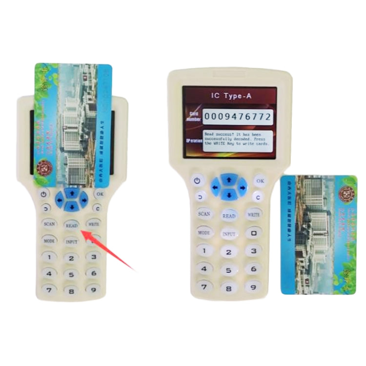 JAKCOM 08CD Handheld IC Card Reader Copy 125KHz IC Card for N2M & N2L Smart Nail