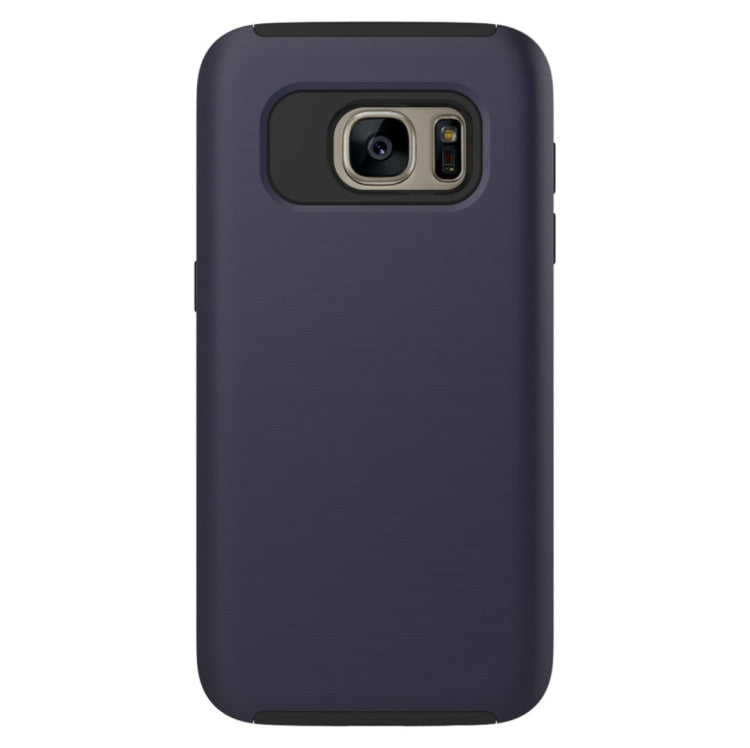 For Galaxy S6 / G920 Simple Brushed Texture 2 in 1 PC + TPU Combination Protective Case