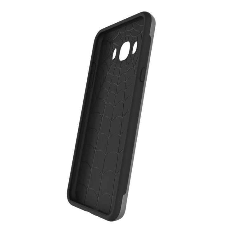 For Galaxy J7(2016) / J710 Simple Brushed Texture 2 in 1 PC + TPU Combination Protective Case