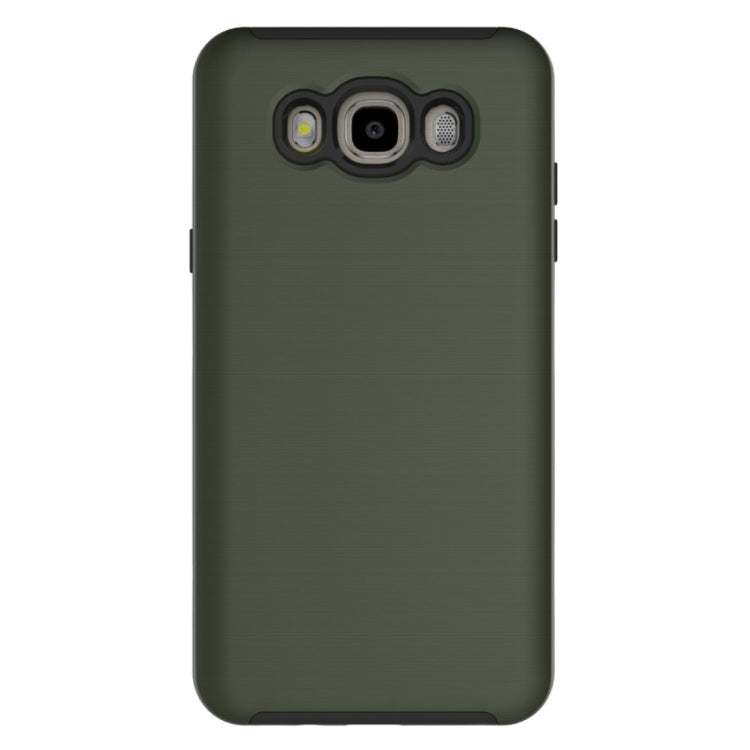 For Galaxy J5(2016) / J510 Simple Brushed Texture 2 in 1 PC + TPU Combination Protective Case