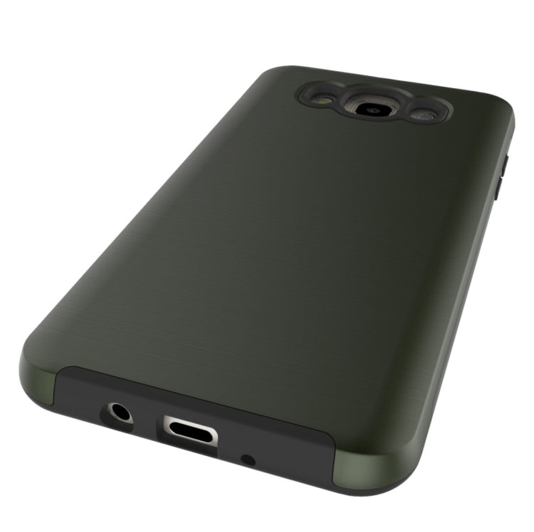 For Galaxy J5(2016) / J510 Simple Brushed Texture 2 in 1 PC + TPU Combination Protective Case