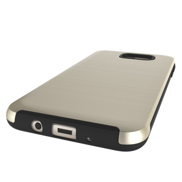 For Galaxy On7 (2016) / J7 Prime Simple Brushed Texture 2 in 1 PC + TPU Combination Protective Case