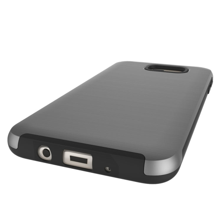 For Galaxy On5 (2016) / J5 Prime Simple Brushed Texture 2 in 1 PC + TPU Combination Protective Case