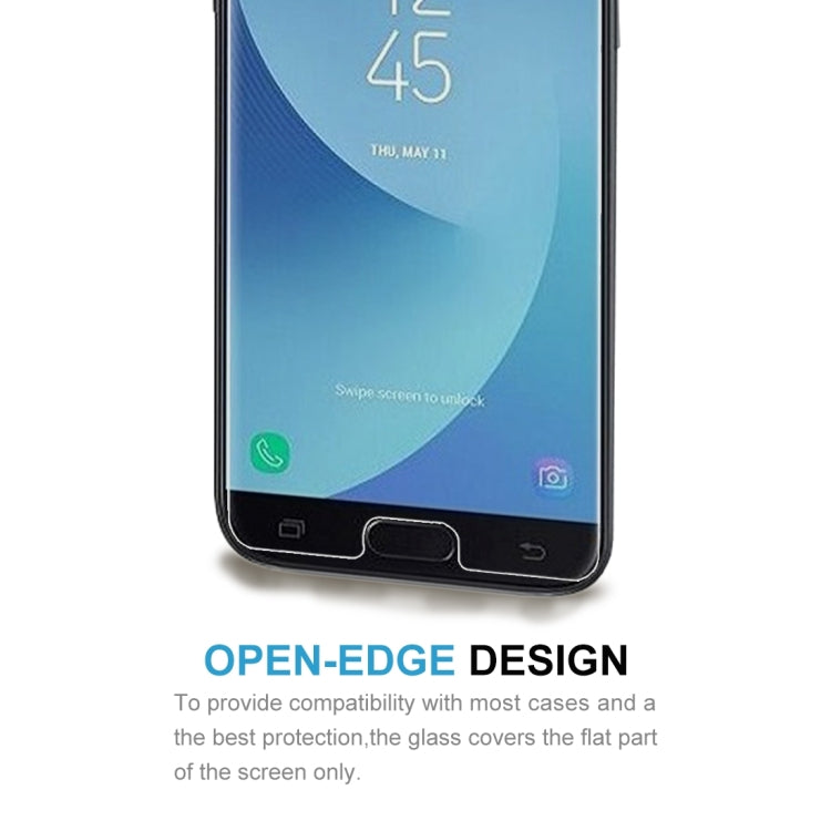 100 PCS 0.26mm 9H 2.5D Tempered Glass Film for Galaxy J4 (2018)