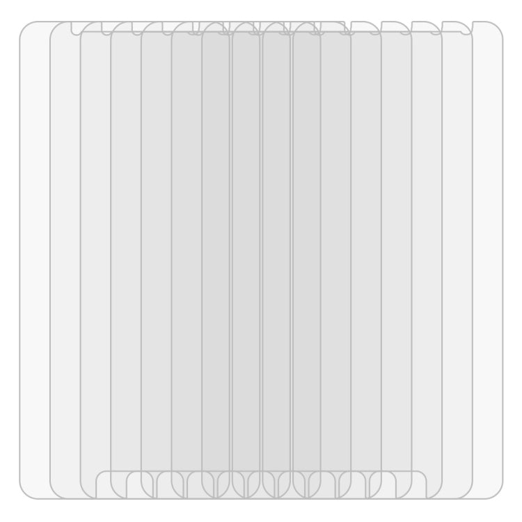 2 PCS 0.26mm 9H 2.5D Tempered Glass Film for Galaxy J4 (2018)